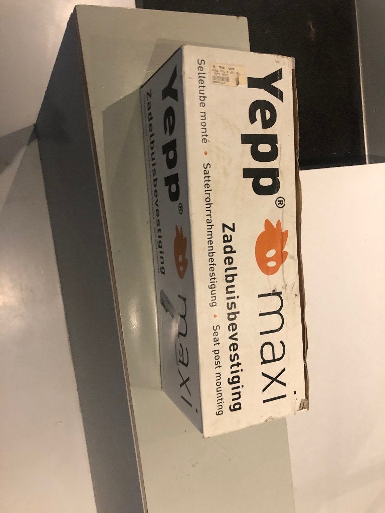 Yepp maxi zitje met buisbevestiging, Ophalen, Achterzitje, Yepp, 0 t/m 13 kg