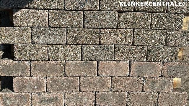 360m2 heide grijs betonklinkers keiformaat bkk bss, Tuin en Terras, Tegels en Klinkers, Bij dit gebruikte product niet meer te achterhalen.