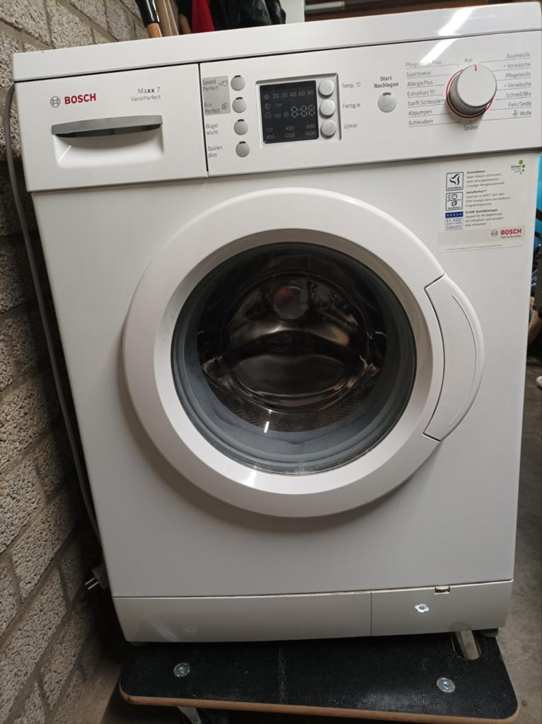 Wasmachine Bosch onderdelen reparatie, Ophalen, Gebruikt, 1200 tot 1600 toeren, Minder dan 85 cm