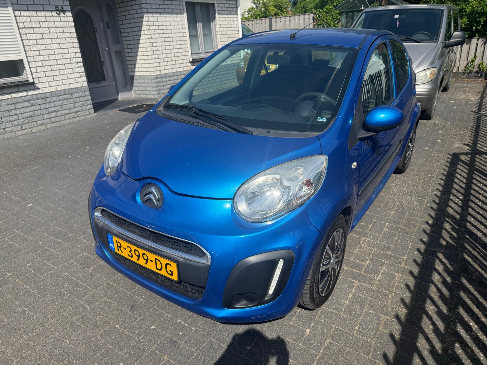 Citroën C1 1.0i 68PK 5D 2013 Blauw, Voorwielaandrijving, C1, Handgeschakeld, Particulier
