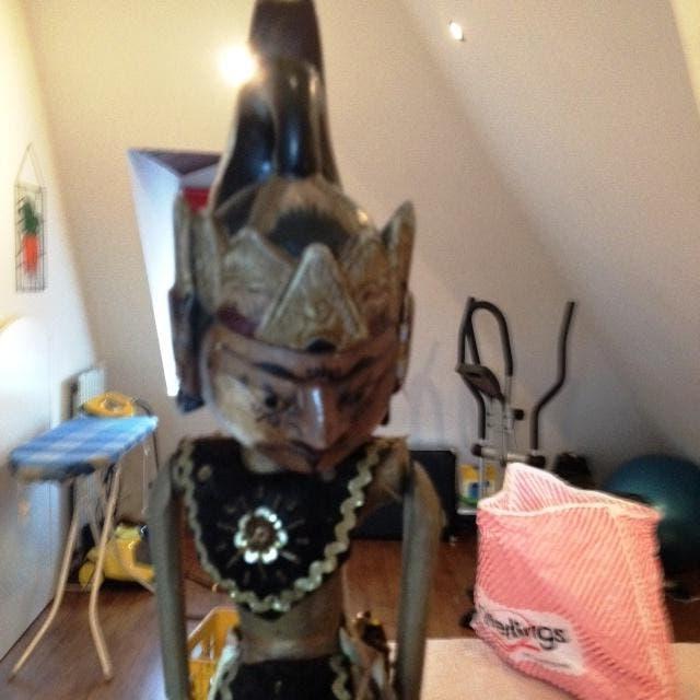 Bali poppen 2x, Antiek en Kunst, Ophalen of Verzenden