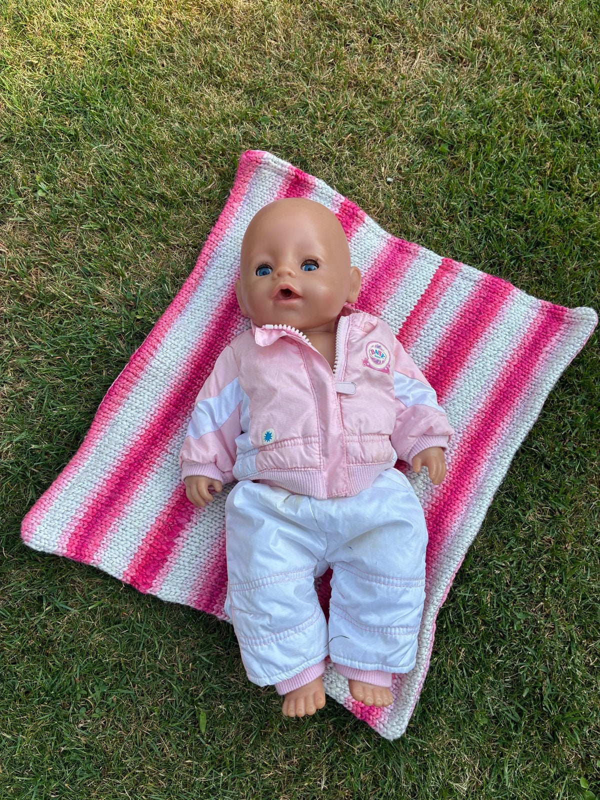Baby Born pop met kleertjes, speentjes en potje, Ophalen, Gebruikt, Babypop