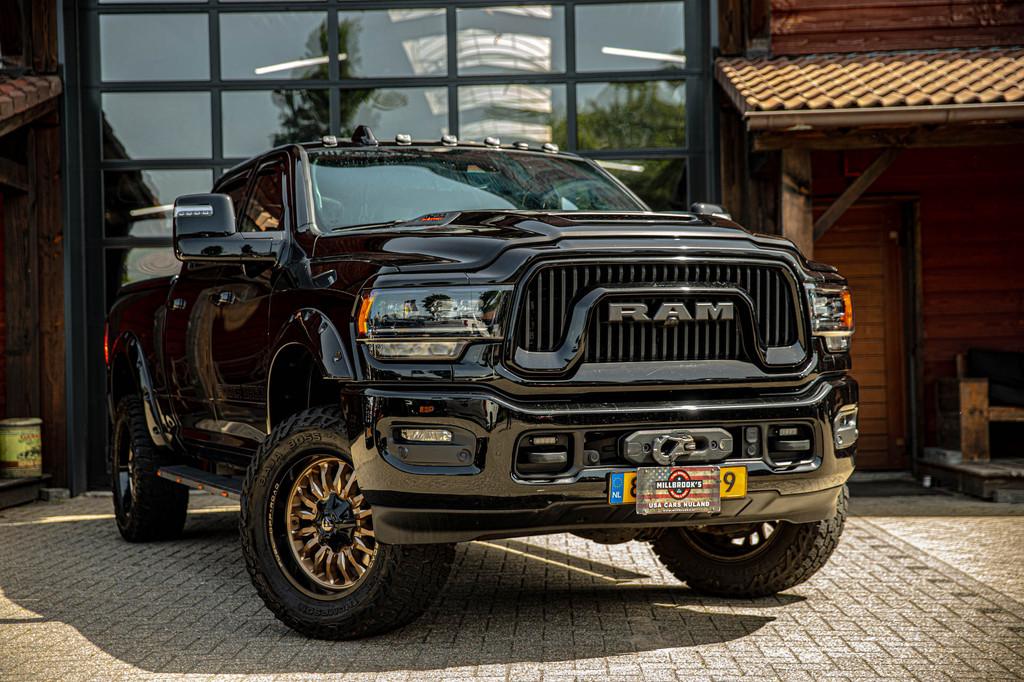 Dodge DODGE RAM 2500 Power Wagon | Wide Body | Lier |1500 km, Auto's, Gebruikt, Zwart, LPG, Dodge