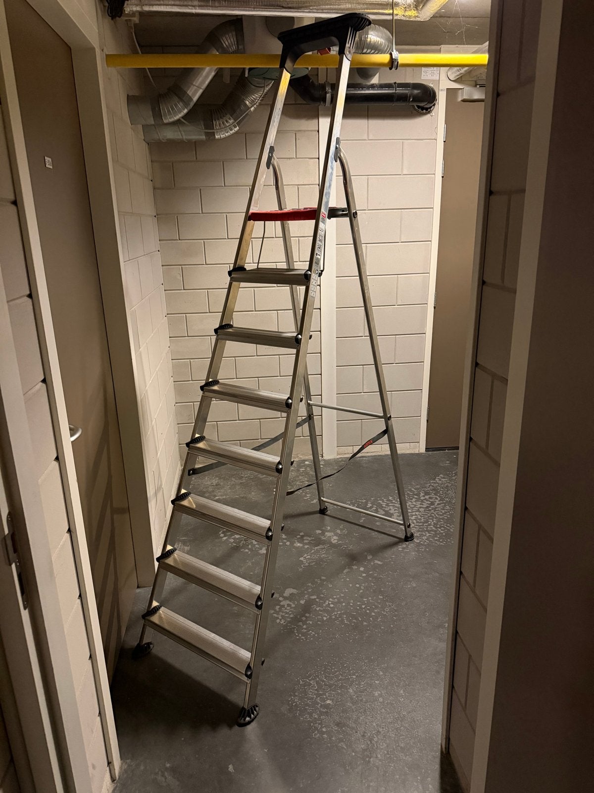 Altrex Double Decker Trap - Zo goed als nieuw, Doe-het-zelf en Verbouw, Ophalen, Trap, Zo goed als nieuw, Opvouwbaar of Inschuifbaar