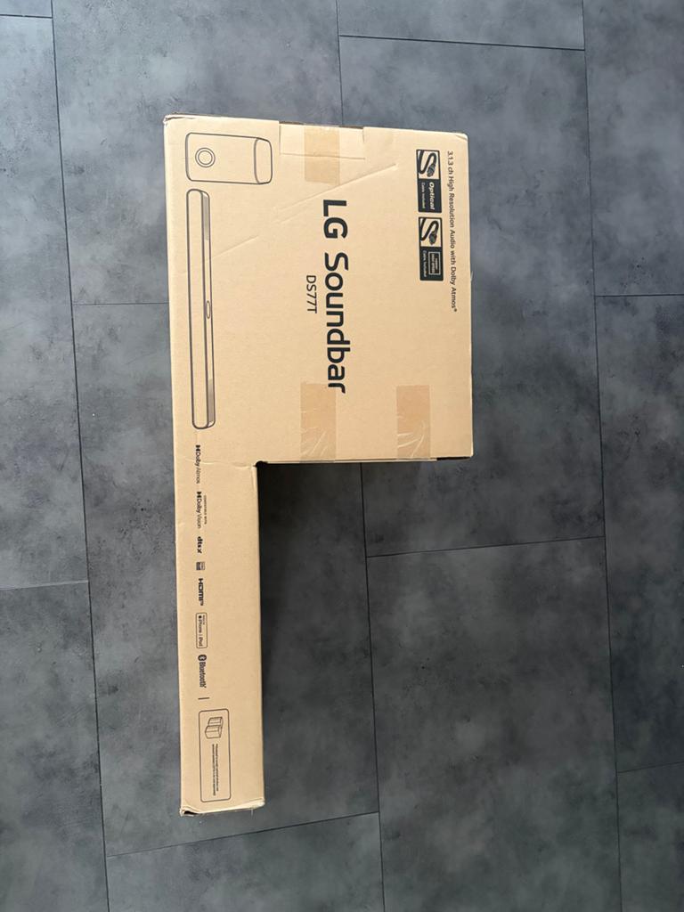 Nieuwe LG Soundbar DS77T - Ongebruikt en in doos, Ophalen of Verzenden, Bluetooth, Nieuw