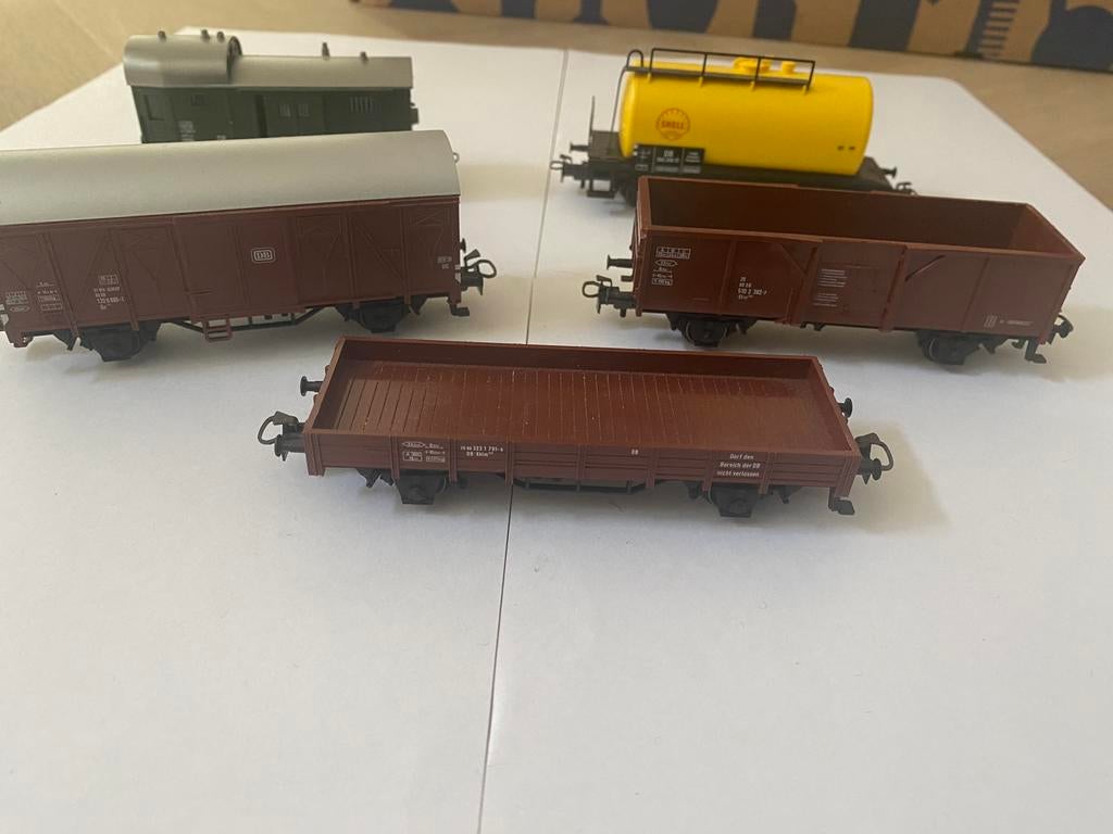 5 marklin wagons uit startset 29530, Arnold, Wisselstroom, Wagon, Ophalen of Verzenden