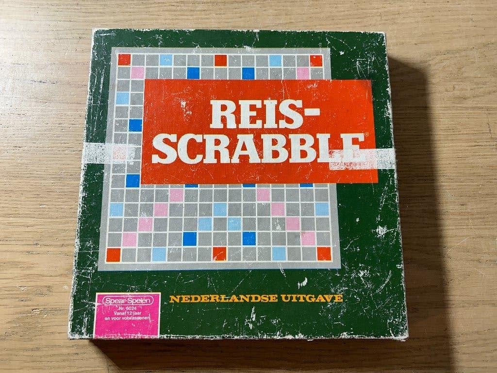 Scrabble Reis Editie Bordspel (3), Ophalen of Verzenden, Gebruikt