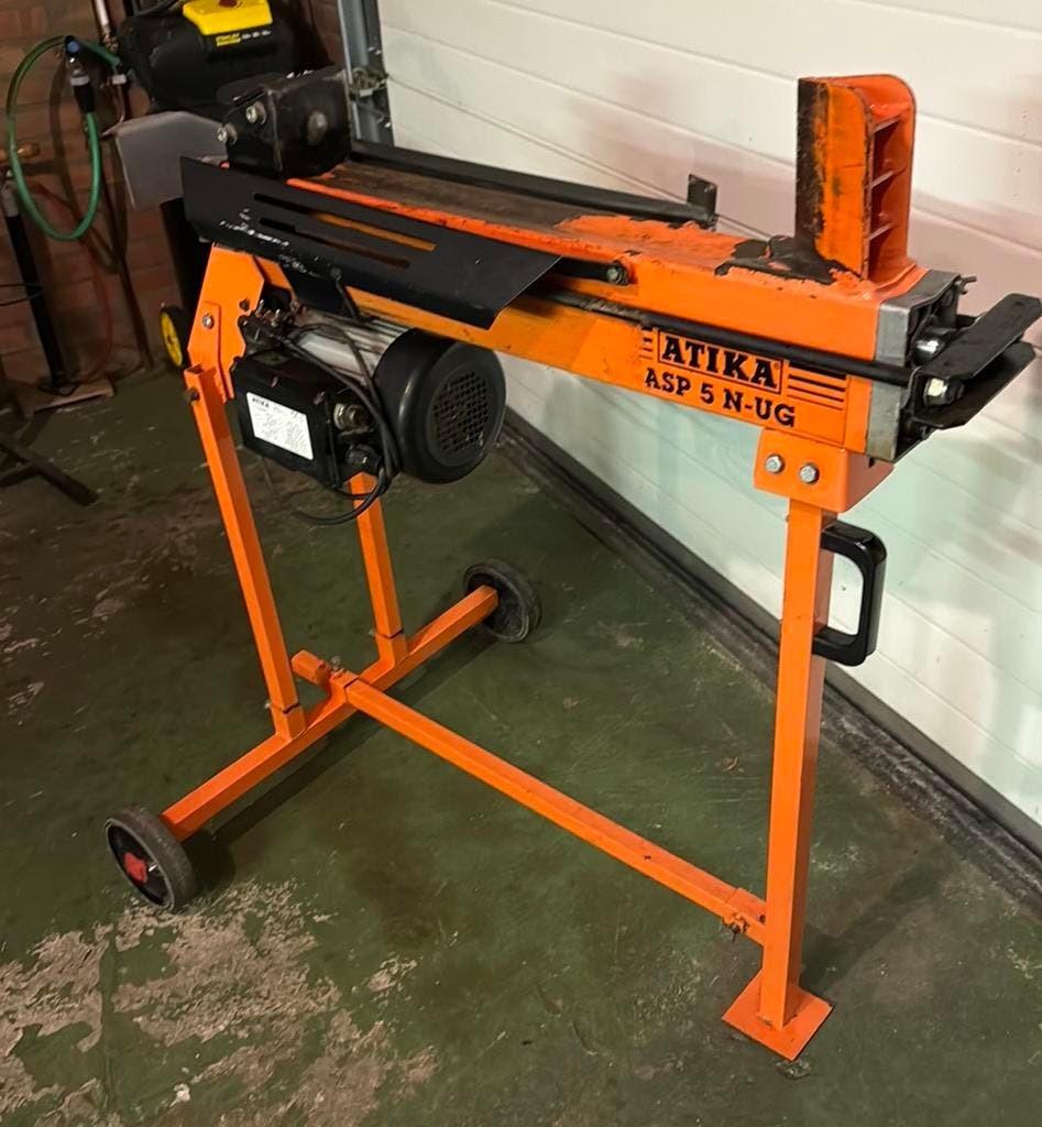 Atika Kloofmachine ASP 5 N-UG, Tuin en Terras, Kloofmachines, Zo goed als nieuw, Liggend, Elektrisch, Ophalen of Verzenden