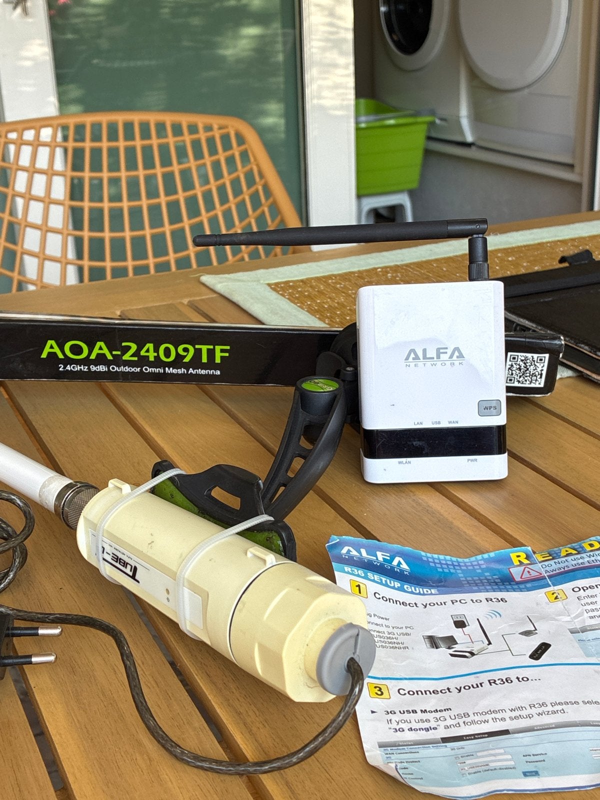 ALFA Network R36 3G WiFi WLAN USB Router met antenne, Ophalen of Verzenden, Gebruikt, Router