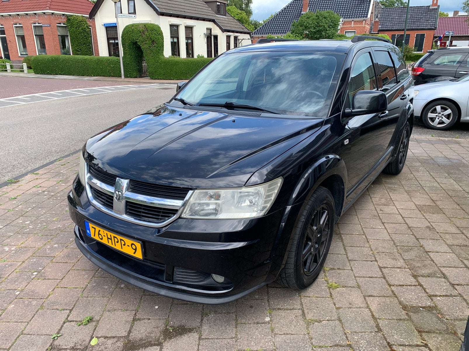 Dodge Journey 2.4 SXT 7P 2009 Zwart, Auto's, Dodge, Voorwielaandrijving, Zwart, 4 cilinders, 7 stoelen