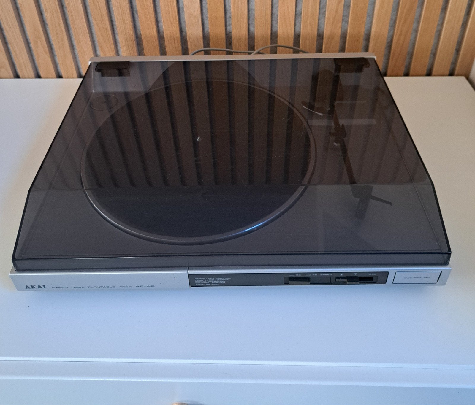 Akai AP-A2 Direct Drive platenspeler, Audio, Tv en Foto, Ophalen of Verzenden, Gebruikt, Platenspeler, Akai