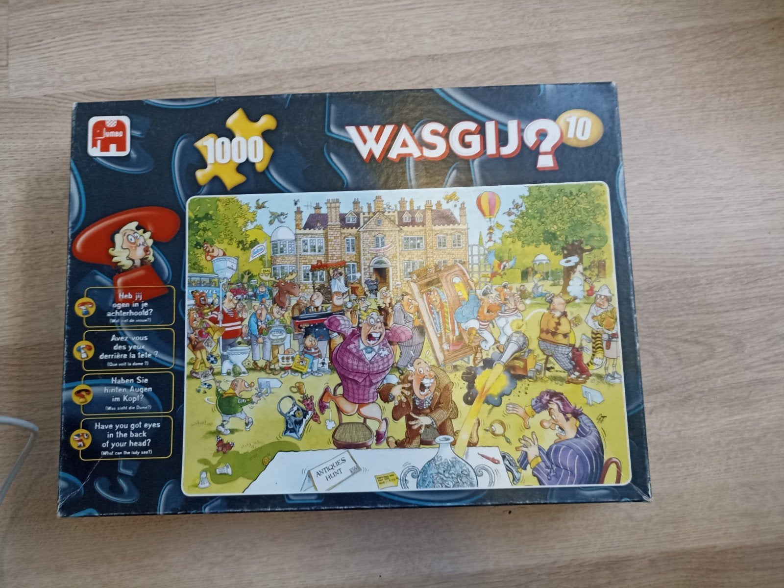 wasgij nr 10, Ophalen of Verzenden, 500 t/m 1500 stukjes, Zo goed als nieuw