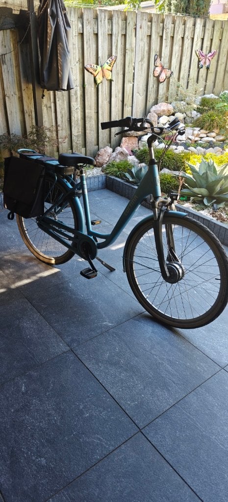 Cortina elektrische fiets Yoya Dames 51cm, Ophalen, Zo goed als nieuw, Cortina, 51 tot 55 cm