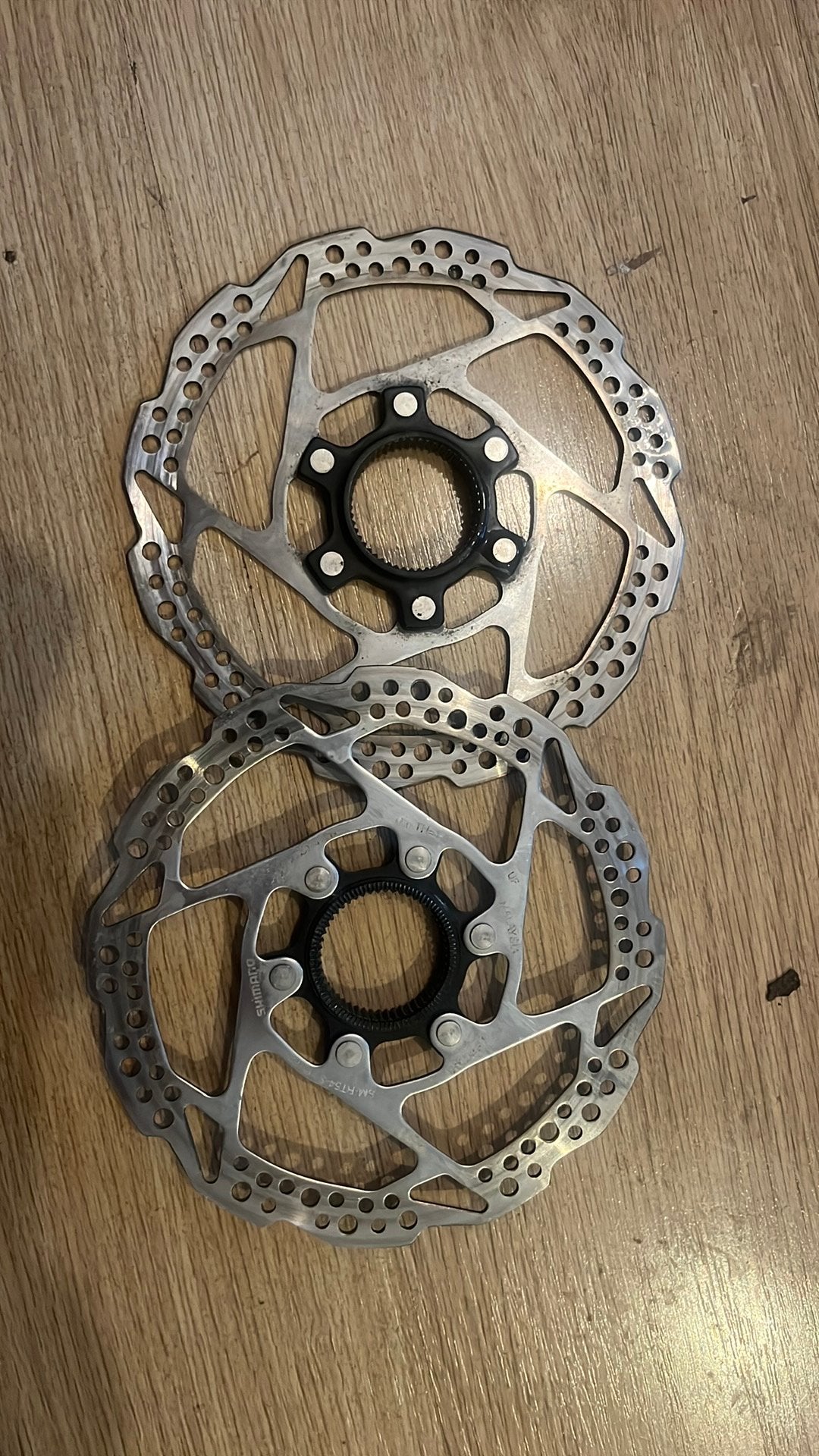 Shimano SM-RT54  Remschijven 160 mm – Weinig gebruikt, Fietsen en Brommers, Fietsonderdelen, Ophalen, Remmen, Racefiets, Zo goed als nieuw