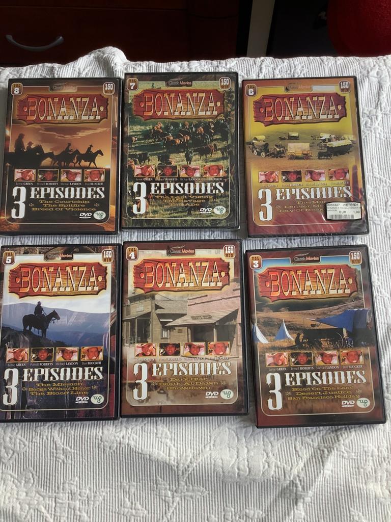 John Wayne & Bonanza DVD Boxsets - Western Collectie, Vanaf 12 jaar, Ophalen of Verzenden, Gebruikt, Boxset