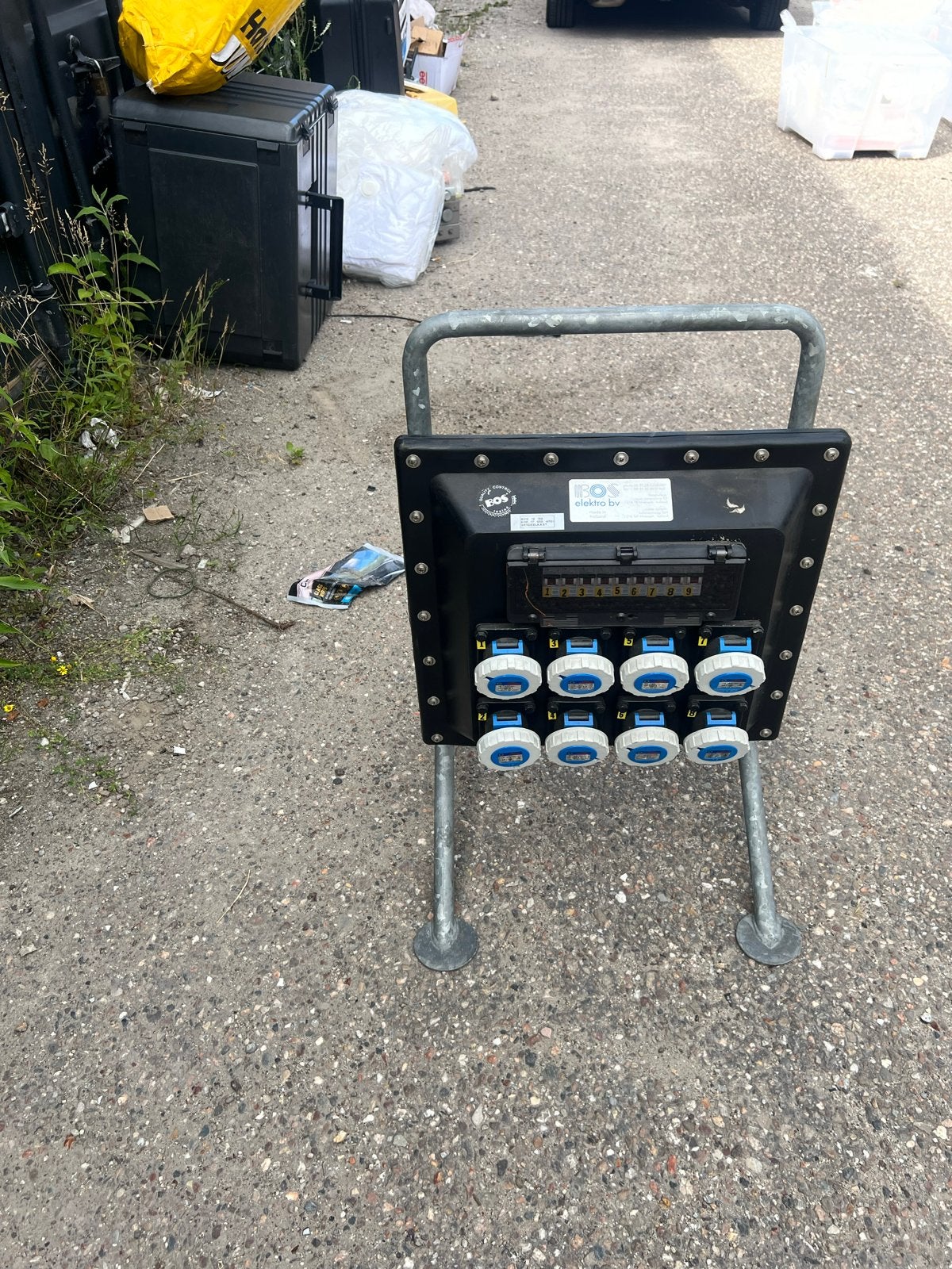 BOS Elektro BV POPULAIR Stroomverdeler 32A 220/380V, Ophalen