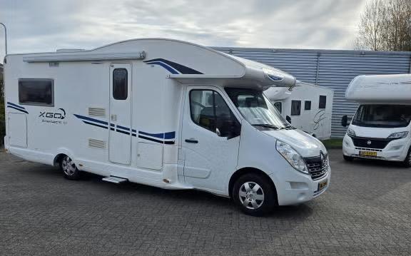 XGO Dynamic 95 Plus | Hefbed + Enkele bedden | GARANTIE!, Caravans en Kamperen, Campers, XGO, Gaslek-detector, 7 tot 8 meter, Particulier