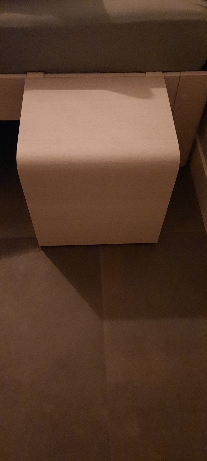 Auping nachtkastje. Kan aan verschillende Auping modellen., Ophalen of Verzenden, Zo goed als nieuw, Hout, Minder dan 45 cm