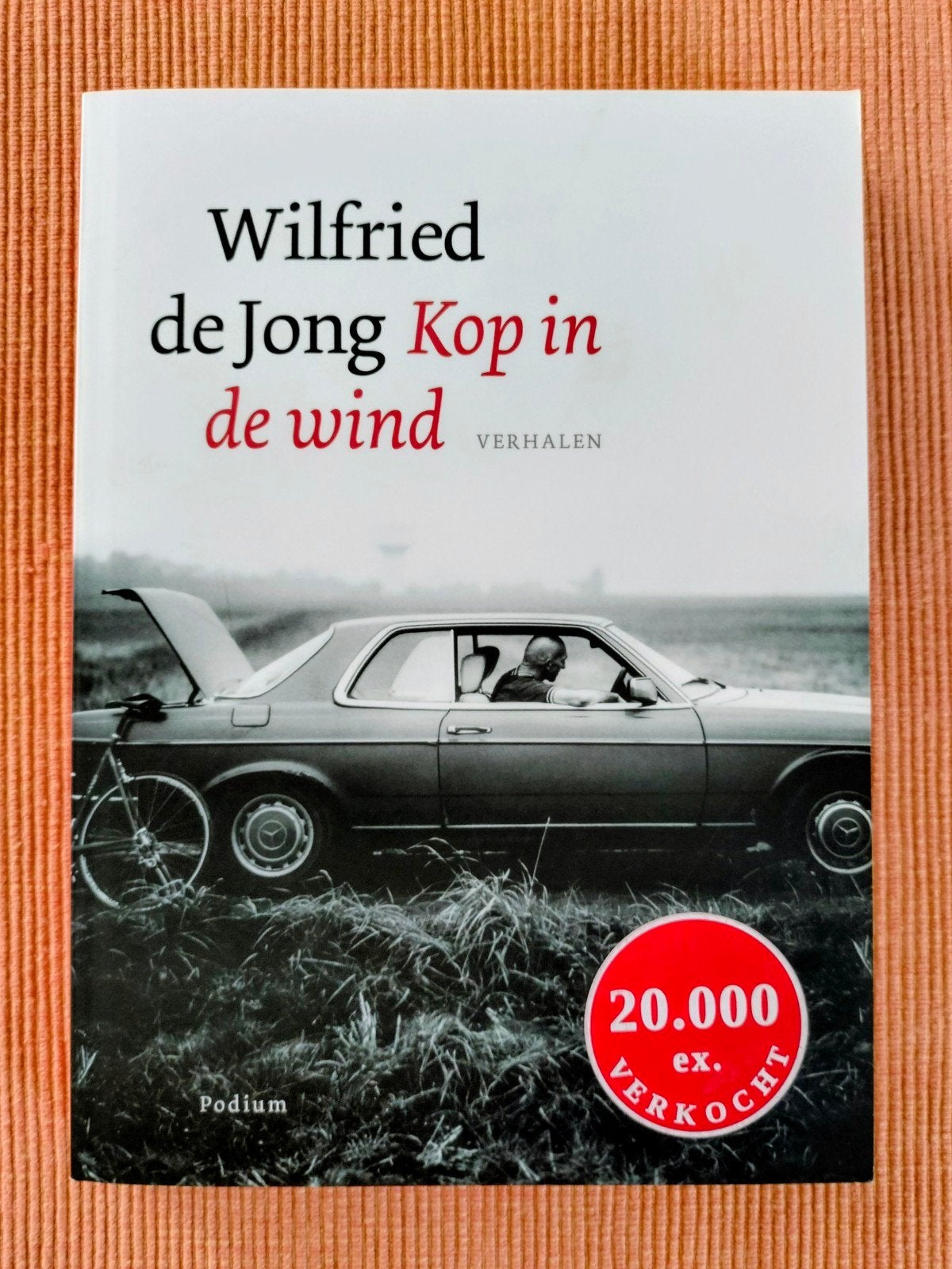 Wilfried de Jong - Kop in de wind, Wilfried de Jong, Ophalen of Verzenden, Zo goed als nieuw, Nederland