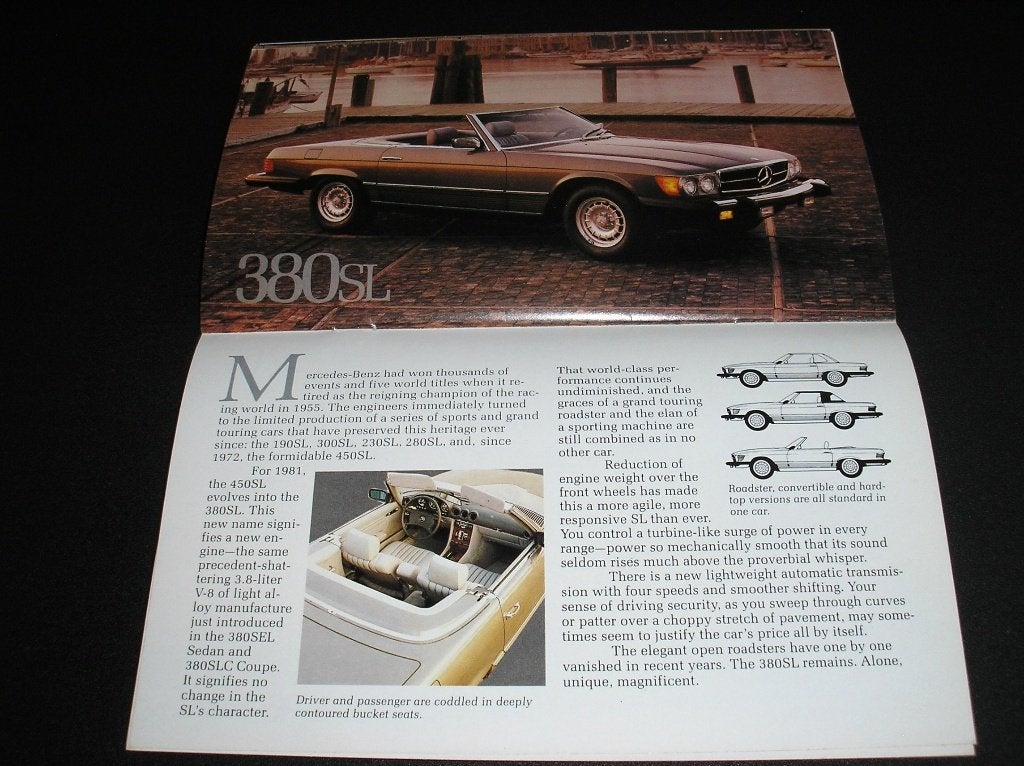 Mercedes-Benz personenwagenprogramma 1981, Canada, Boeken, Ophalen of Verzenden, Gelezen, Mercedes