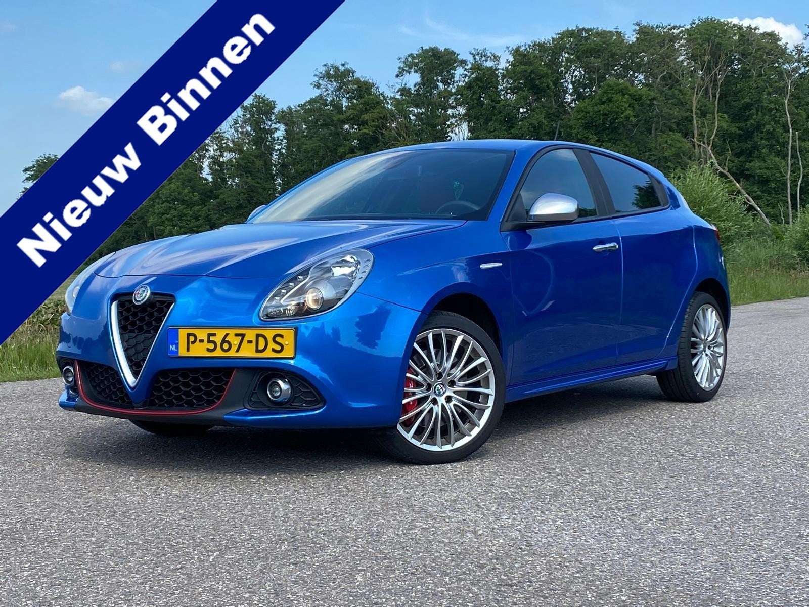 Alfa Romeo Giulietta 1.4 Turbo / Unieke Staat! / Airco / Nav, Voorwielaandrijving, Euro 6, 4 cilinders, Blauw