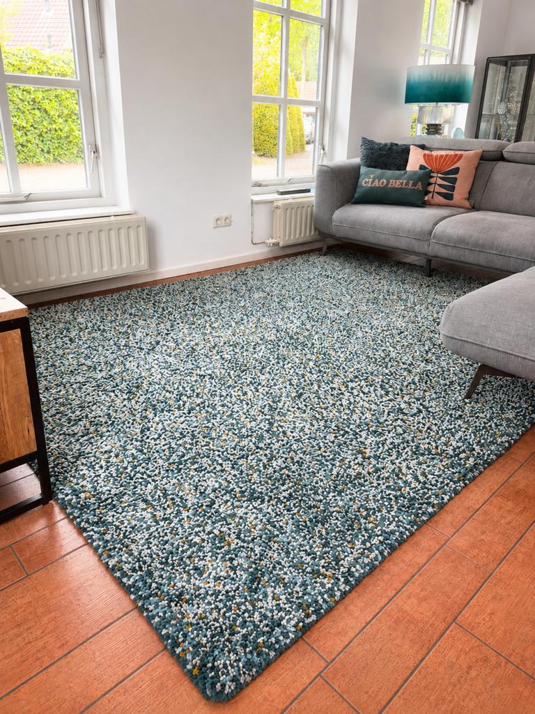 Vloerkleed Ikea meerkleurig 200 cm x 270 cm, Huis en Inrichting, Ophalen, Gebruikt, Overige kleuren, 200 cm of meer