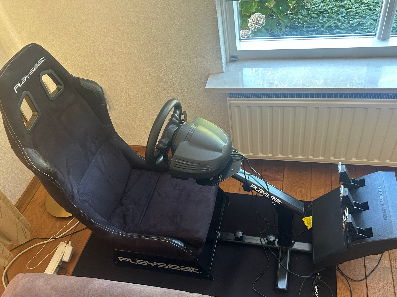 Playseat met Thrustmaster T300RS GT Edition racestuur, Ophalen, Overige merken, Gebruikt
