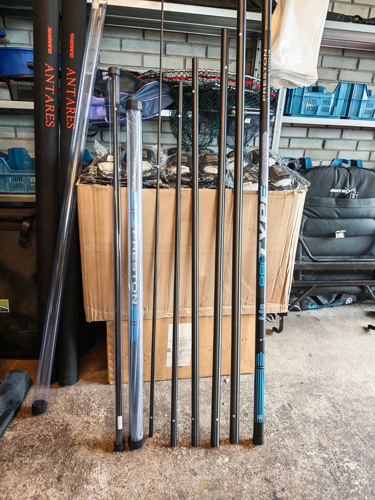 Preston Pro Type Power, Ophalen, Nieuw, Vaste hengel