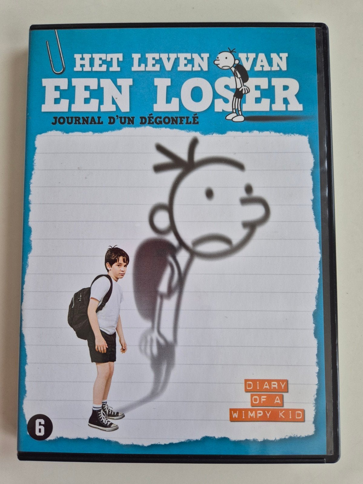 Het Leven van een Loser - Diary of a Wimpy Kid DVD, Gebruikt, Ophalen of Verzenden, Komedie, Vanaf 6 jaar