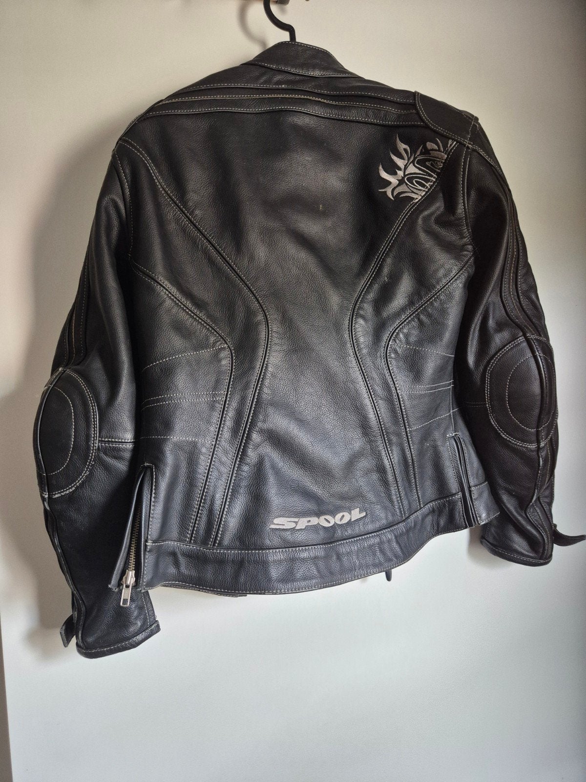 Spool Leren Motorjas Dames - Rits mouw defect, Motoren, Jas | leer, Ophalen of Verzenden, Dames, Spool
