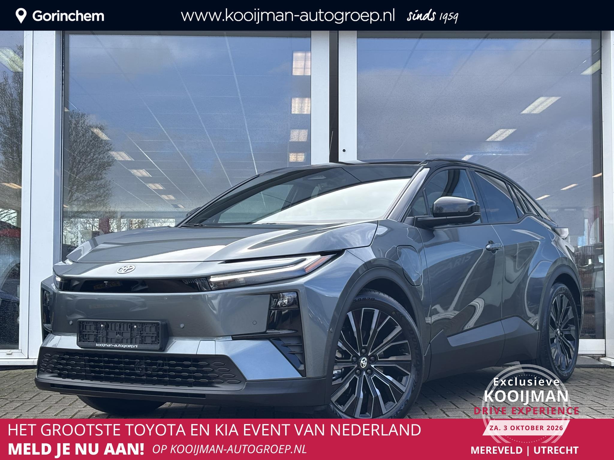 Toyota C-HR+ Executive AWD 77 kWh Prijs incl inruilpremie, Auto's, Automaat, Overige modellen, Overige kleuren, 507 km