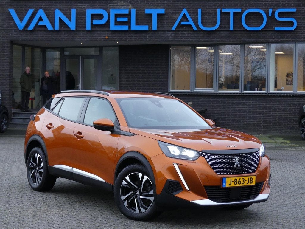Peugeot 2008 1.2 PureTech Allure, Auto's, 101 pk, Gebruikt, Leder en Stof, Origineel Nederlands