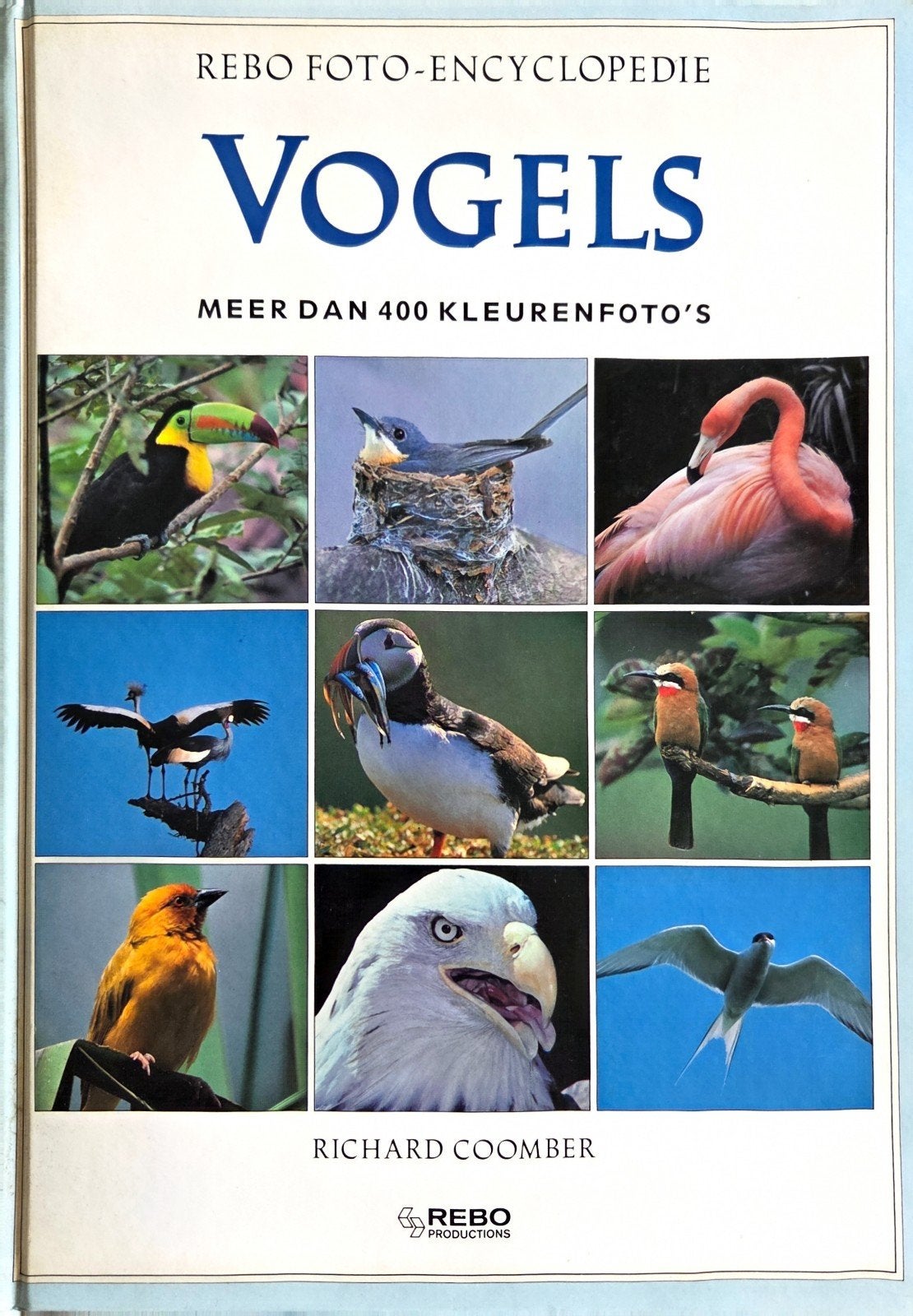 REBO FOTO-ENCYCLOPEDIE VOGELS, Ophalen of Verzenden, Zo goed als nieuw, Vogels, Richard Coomber