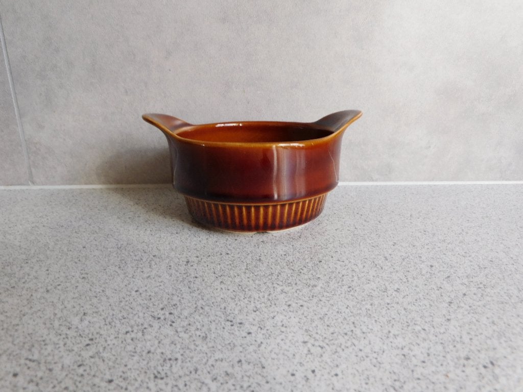 Kom 10 cm. Bruin 2296 Goedewaagen Gouda Holland, Ophalen of Verzenden