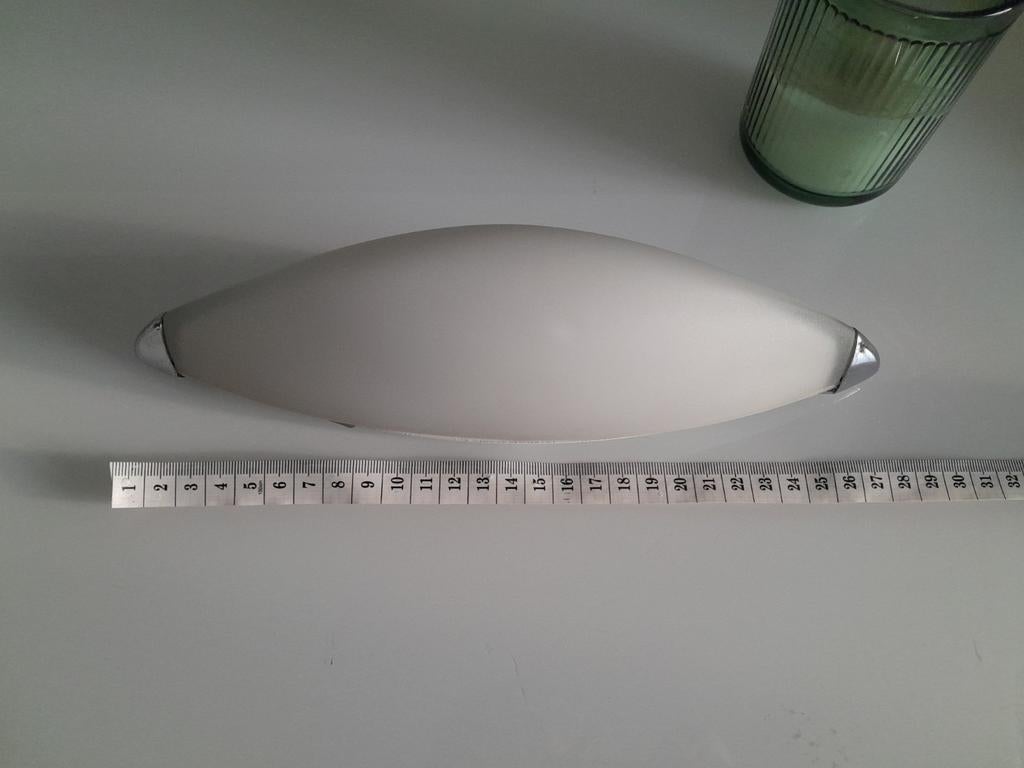 Massive badkamer wandlamp, Huis en Inrichting, Lampen | Wandlampen, Ophalen of Verzenden, Nieuw, Glas, Modern, minimalistisch