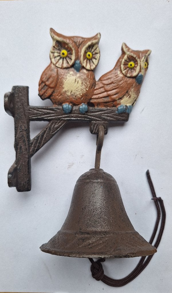 Nieuw bel gietijzer uil, Verzenden, Nieuw