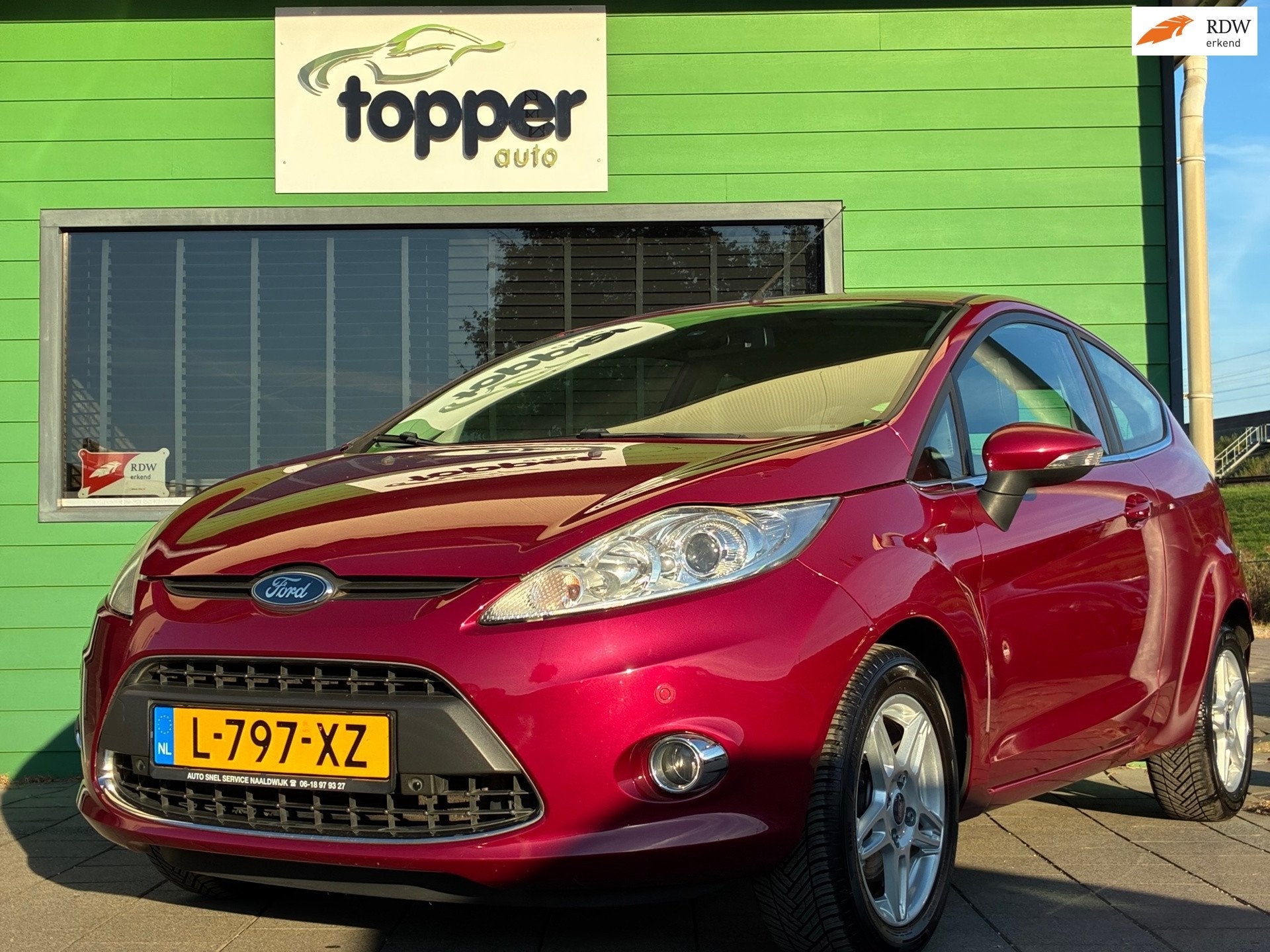 Ford Fiesta 1.25 Trend|1e Eigenaar|Climatronic|Stoel Verw.|L, Voorwielaandrijving, Euro 5, 4 cilinders, 82 pk