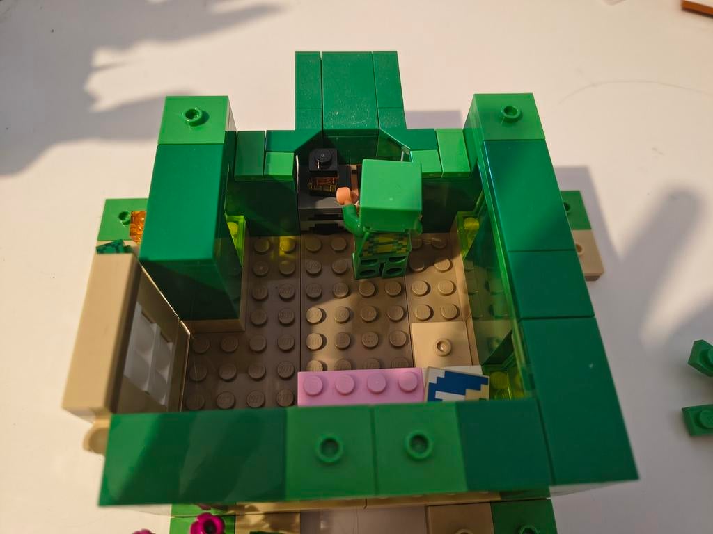 Lego set Minecraft. Schildpadden hut, Ophalen of Verzenden