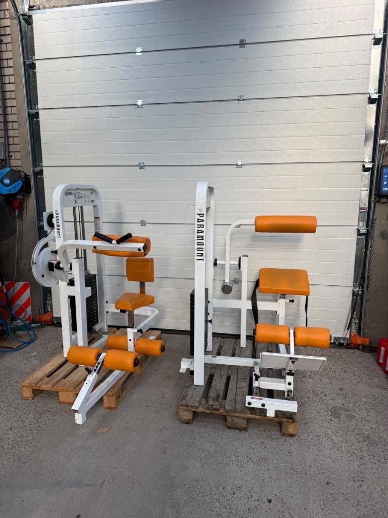 Paramount Abdominal crunch/ Back extension/ machines