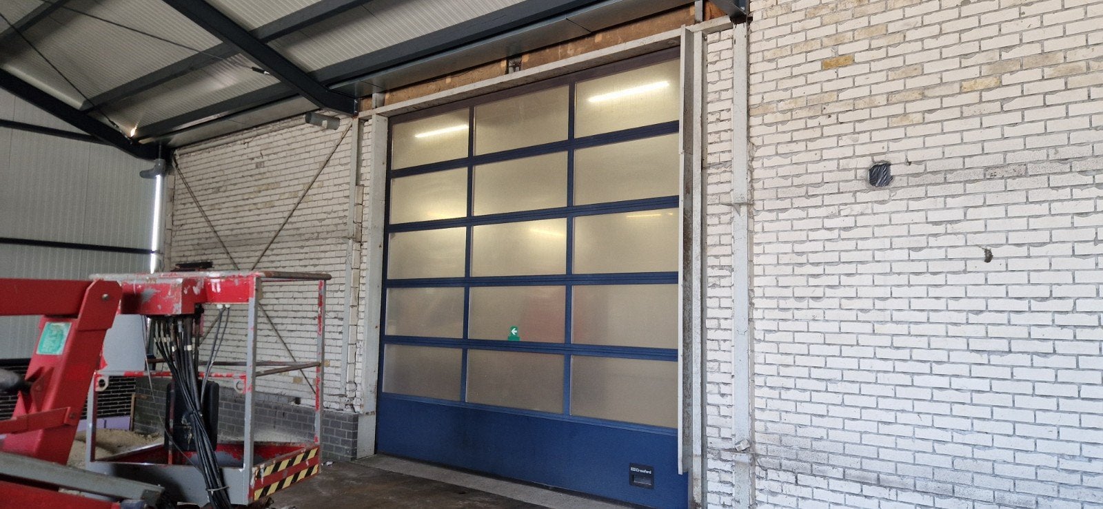 Crawford Overheaddeur Type 242 - 4.00m x 4.20m, Ophalen, Gebruikt, Garagedeur, Metaal