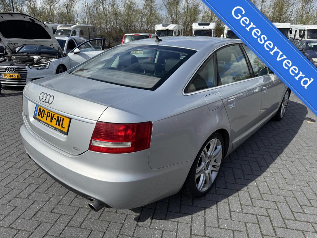 Audi A6 2.4 Pro Line Business LEER Nette auto Youngtimer, Auto's, Oldtimers, Zwart, Bedrijf, Audi, Navigatiesysteem
