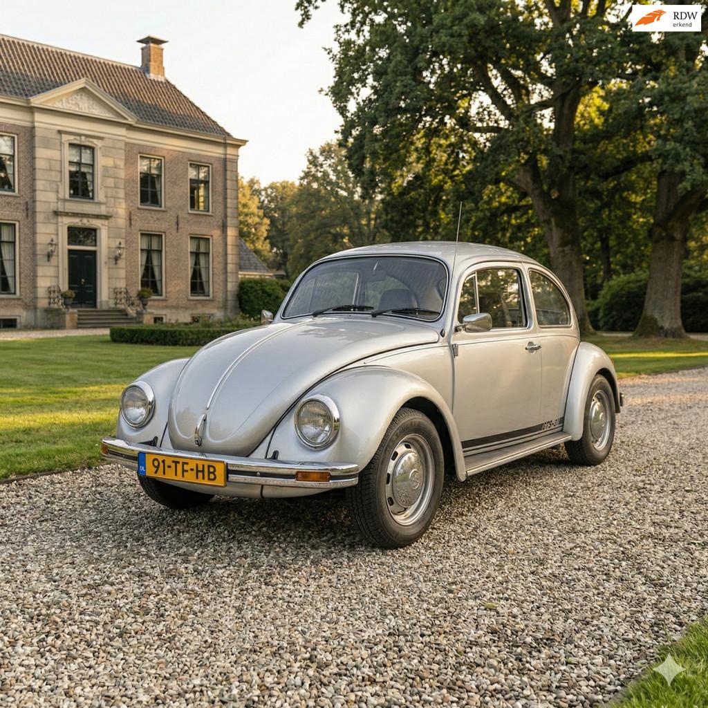 Volkswagen 113141 Kever Silverbug Uniek!, 1184 cc, Bedrijf, Handgeschakeld, Sedan