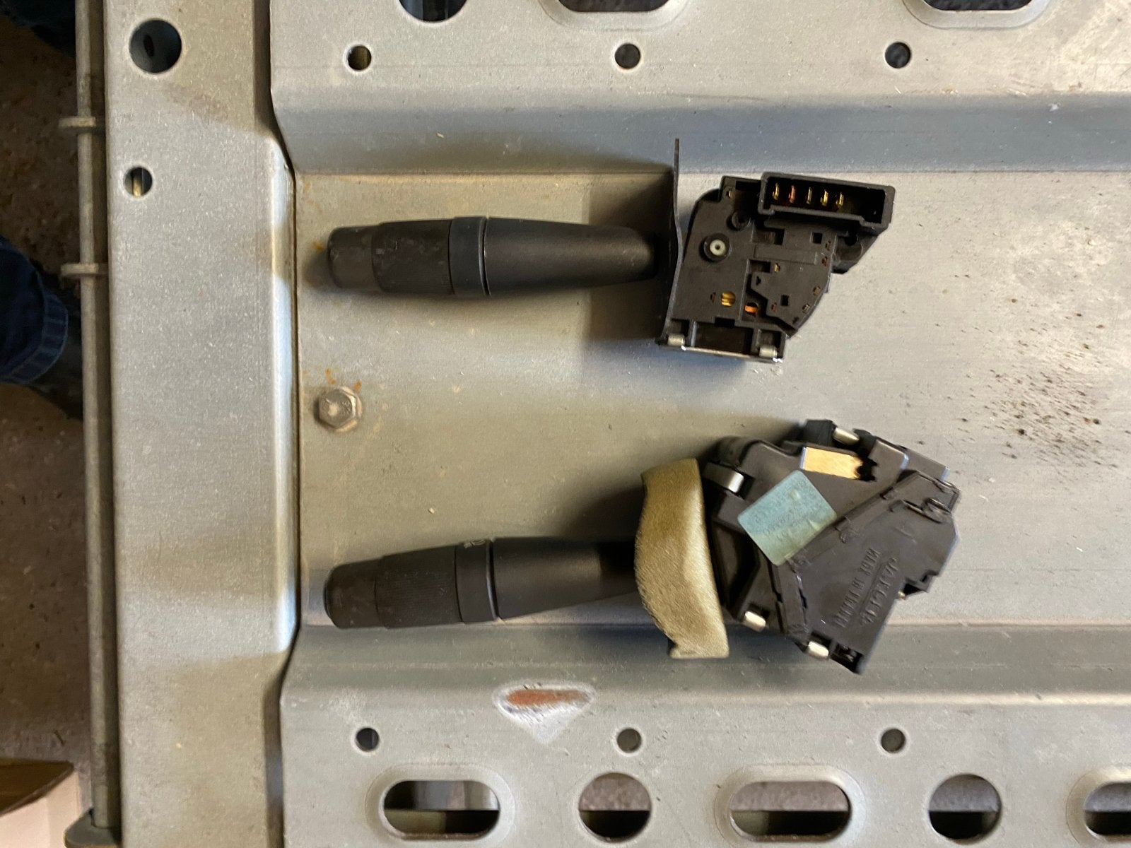 Peugeot 205 schakelaars richtingaanwijzer ruitenwisser, Ophalen of Verzenden, Gebruikt, Peugeot