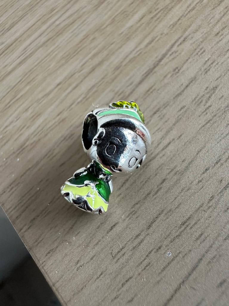 Pandora disney bedel, Ophalen of Verzenden, Zo goed als nieuw, Zilver, Pandora