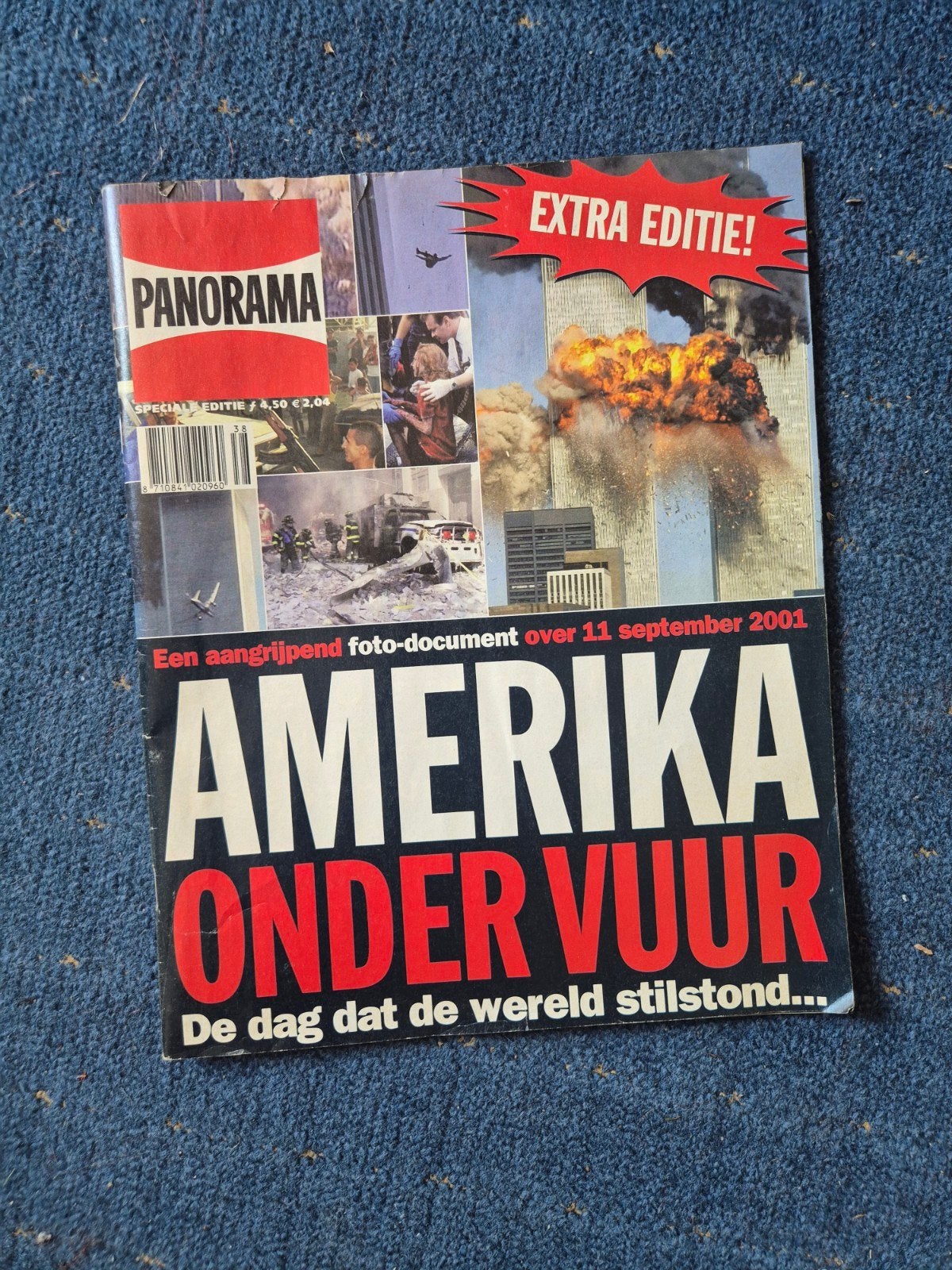 Panorama Extra Editie: Amerika Onder Vuur (11 sept 2001), Ophalen of Verzenden, Gelezen, Overige typen