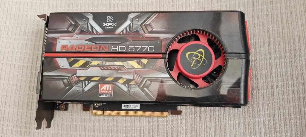 XFX Radeon HD 5770 grafische kaart, Ophalen of Verzenden, Nieuw, GDDR5