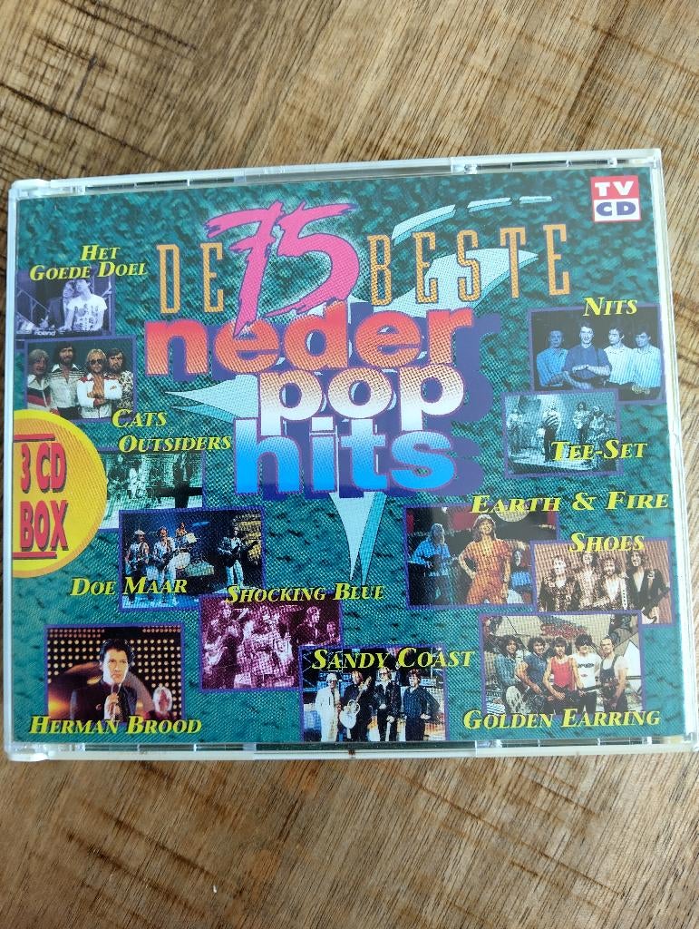 De 75 Beste NederPop Hits * 3 CD BOX *, Ophalen of Verzenden, Gebruikt, Pop, Boxset