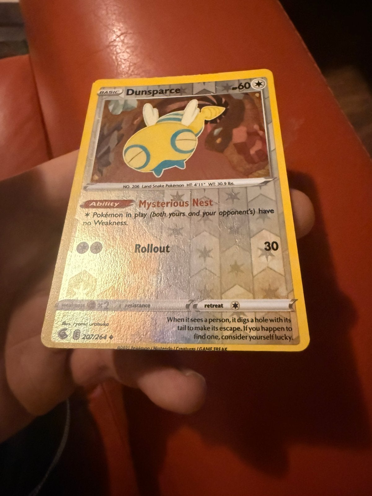 Dunsparce Reverse (Miscut) - FST 207, Ophalen of Verzenden, Zo goed als nieuw