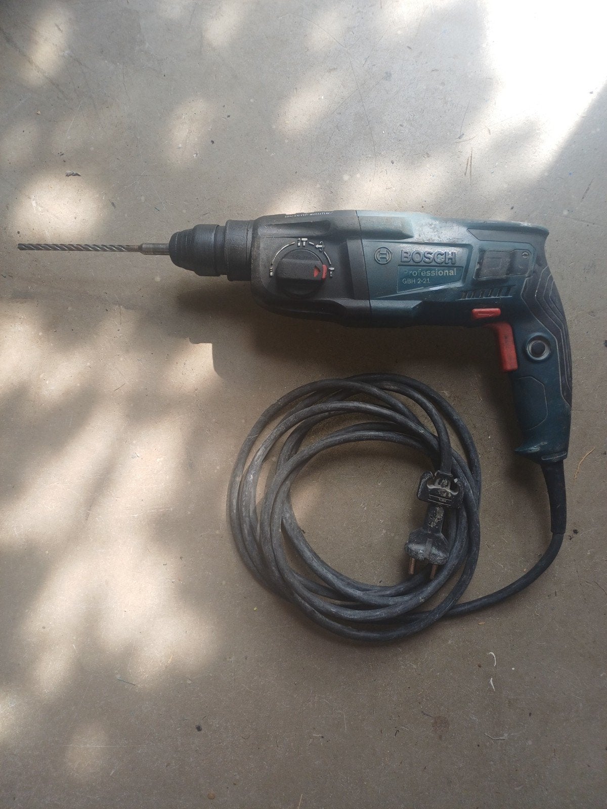 Bosch GBH 2-21 Boorhamer 720W, 600 watt of meer, Boor- en/of Breekhamer, Ophalen of Verzenden, Zo goed als nieuw