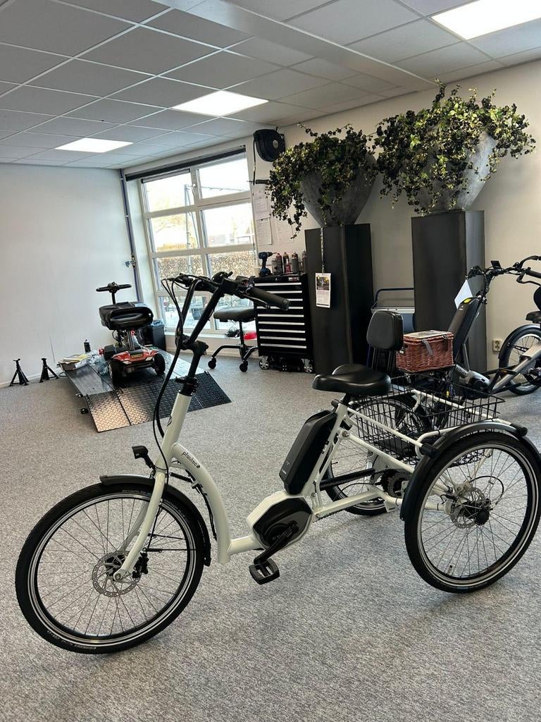 Nieuwe Pfautec elektrische driewieler, Ophalen